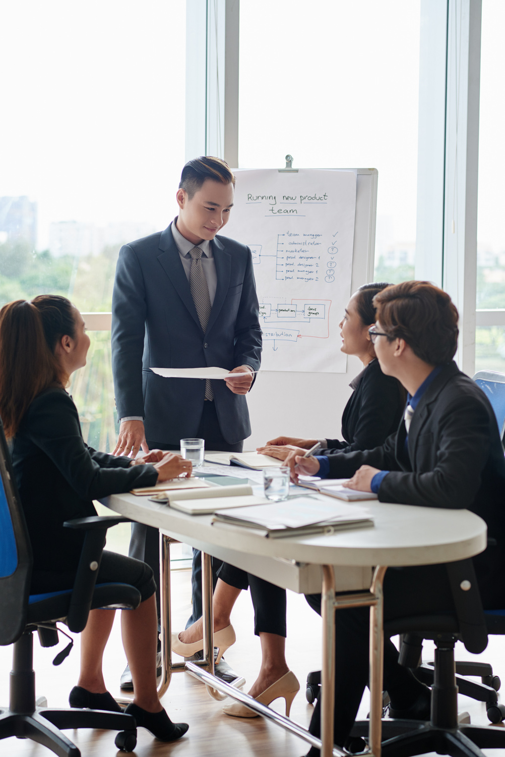 Meeting of Business Team